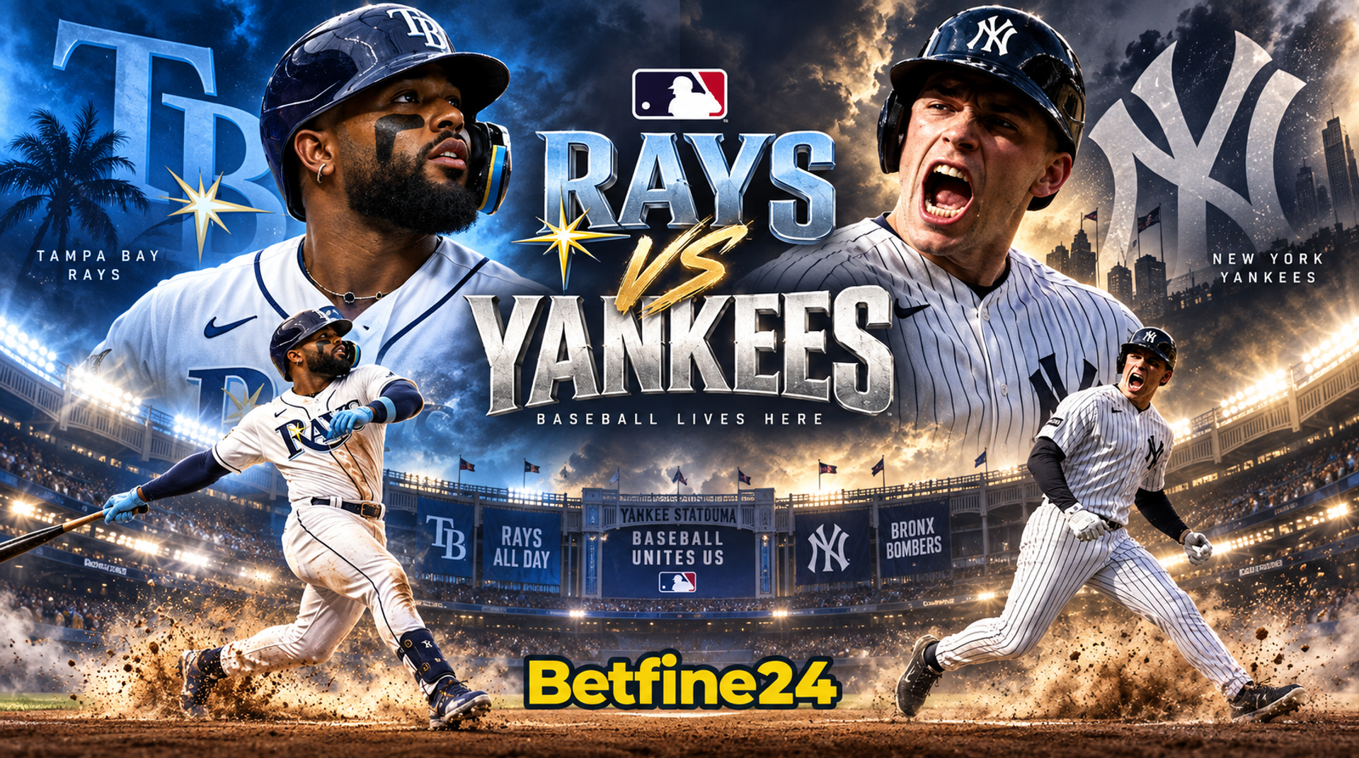 Rays vs Yankees pronóstico y apuestas deportivas - MLB - Betfine24