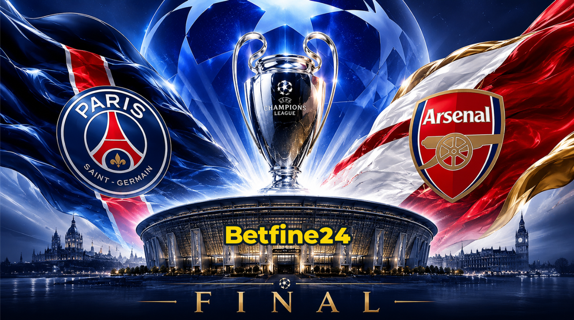 PSG vs Arsenal: ¿la final de Champions League será de pocos goles? - UEFA Champions League