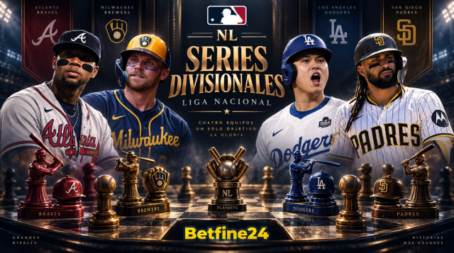 Todo Sobre las Serie Divisionales Liga Nacional - MLB - Betfine24
