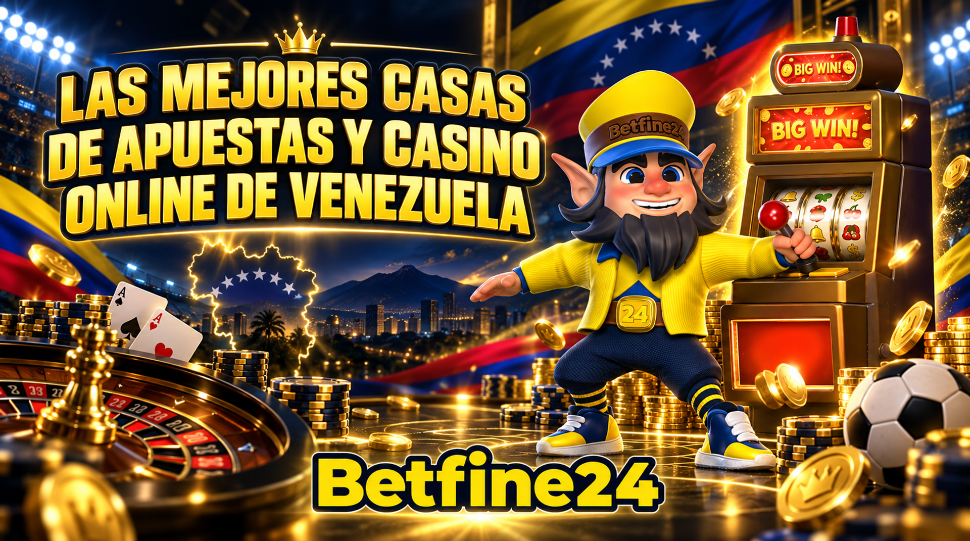 Las Mejores Casas de Apuestas en Venezuela - Casino Online - Betfine24