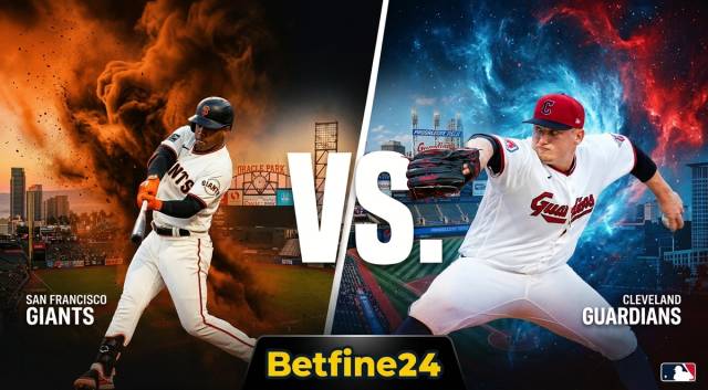 Giants vs Guardians: Pronóstico, cuotas y mejores apuestas MLB - Betfine24