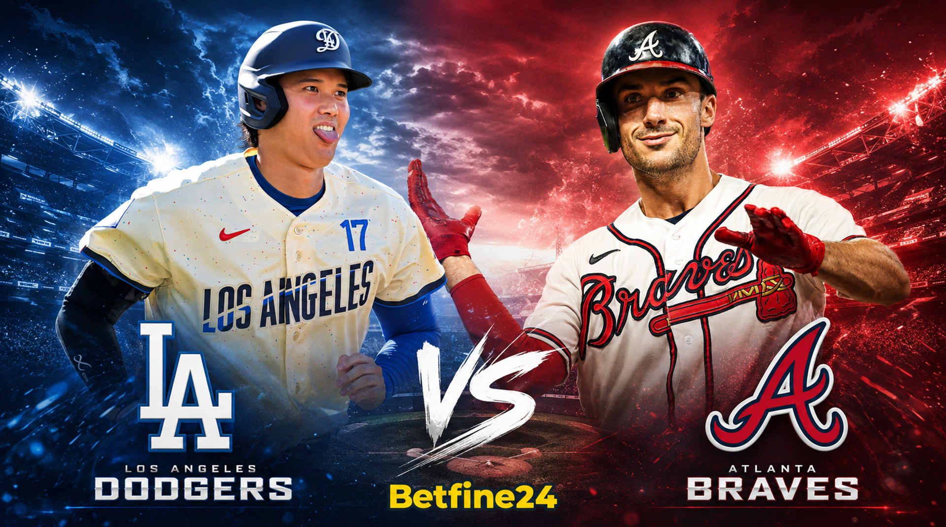 Dodgers vs Braves pronóstico deportivo gratis - MLB - Grandes Ligas - Betfine24