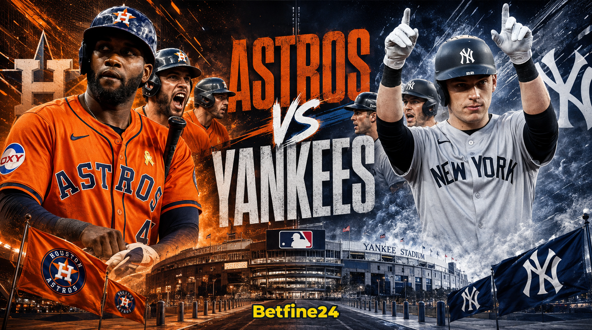 Astros vs Yankees: Pronóstico, cuotas, pitchers probables y picks  - MLB - Betfine24