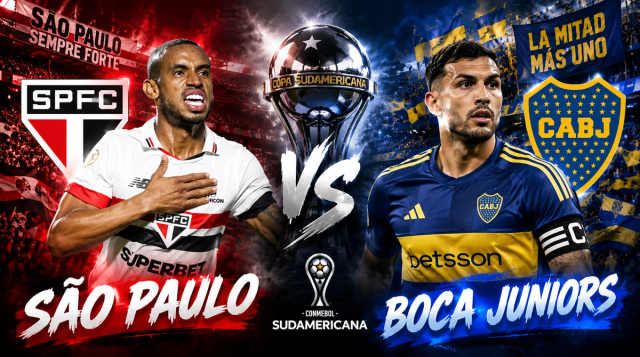 São Paulo vs Boca Juniors pronóstico - Copa Sudamericana - Betfine24