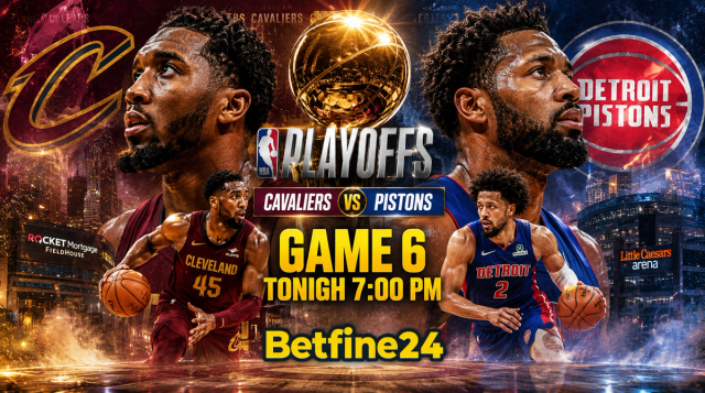 El dato que Detroit no quiere que sepas antes del Juego 6 contra Cleveland - Betfine24