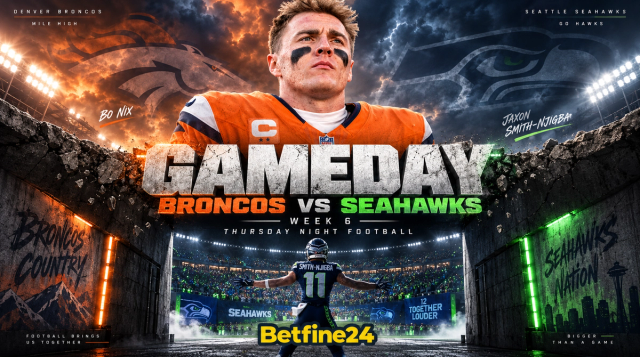 Broncos vs Seahawks: Pronóstico, cuotas y mejores apuestas NFL  - Betfine24