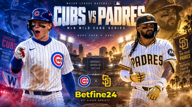 Cubs vs Padres pronóstico gratis y apuestas deportivas - MLB - Postemporada 2026 - Betfine24