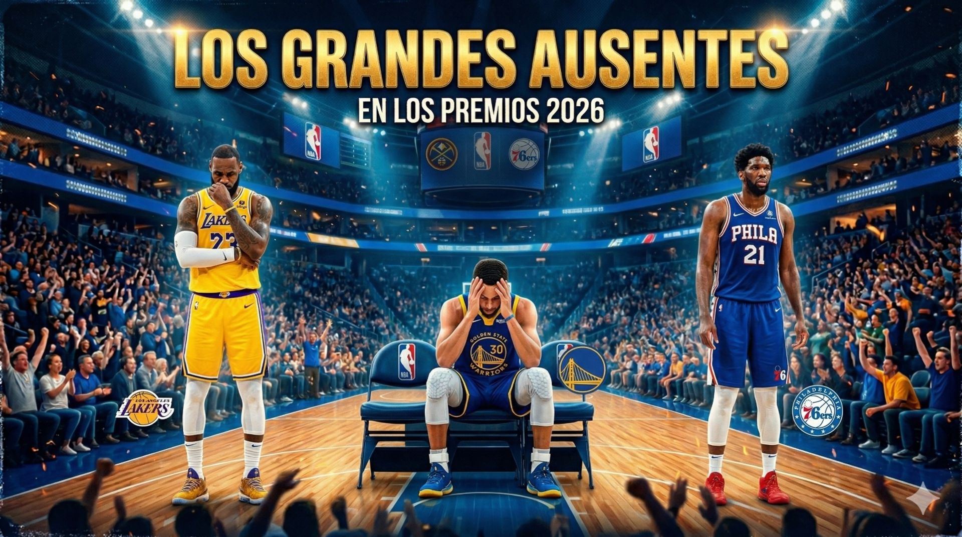 LeBron, Curry y Embiid: Las grandes ausencias en la carrera por premios individuales - NBA