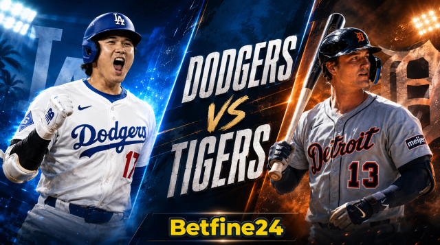 Dodgers vs Tigers pronóstico deportivo - MLB - Grandes Ligas - Betfine24