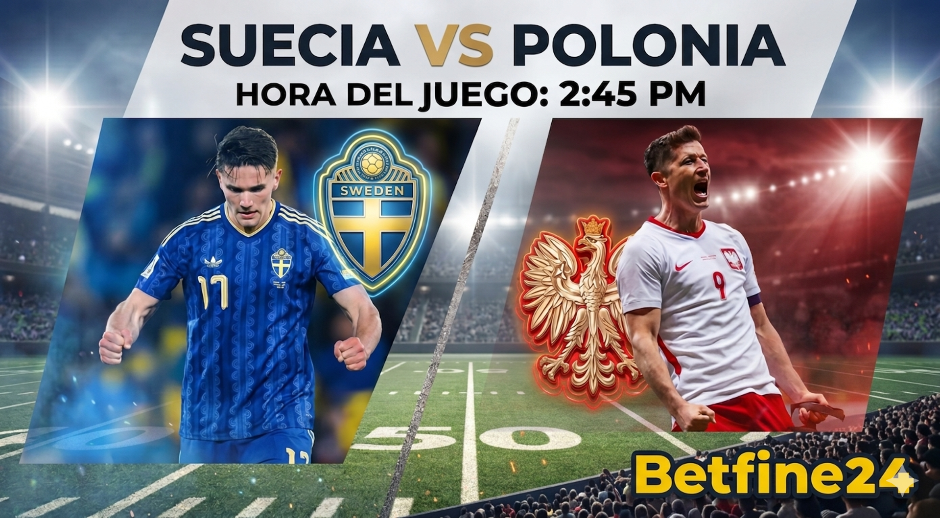 Suecia y Polonia se jugarán todo en su último compromiso clasificatorio al Mundial - Mundial FIFA 2026