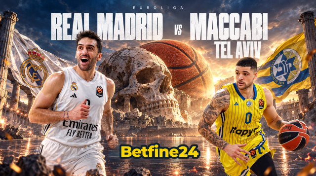 Real Madrid vs Maccabi Tel Aviv: Pronóstico, cuotas y mejores apuestas Euroliga - Betfine24