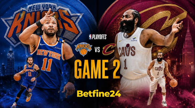 ¿Repetición de Jalen Brunson o venganza de James Harden? Pronósticos del Knicks vs Cavaliers (Juego 2) - Betfine24