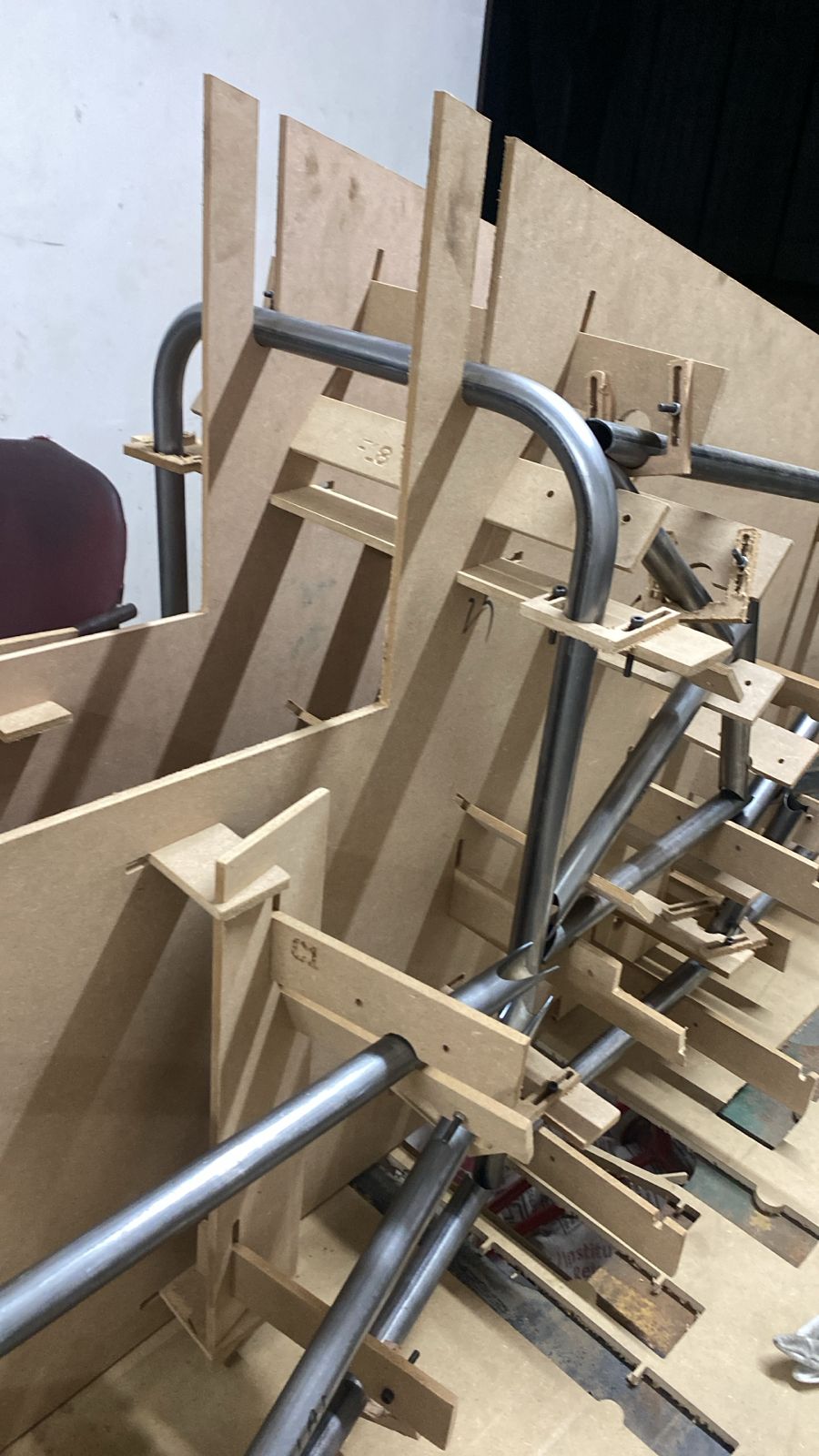 Welding the frame