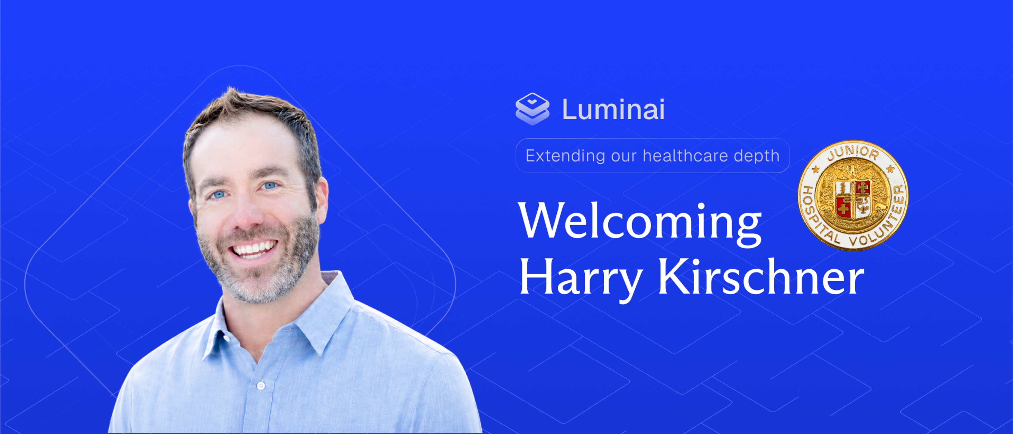 Welcoming Harry Kirschner