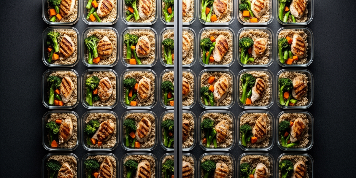 Meal Prep for Men Who Hate Cooking: The 2-Hour Sunday System