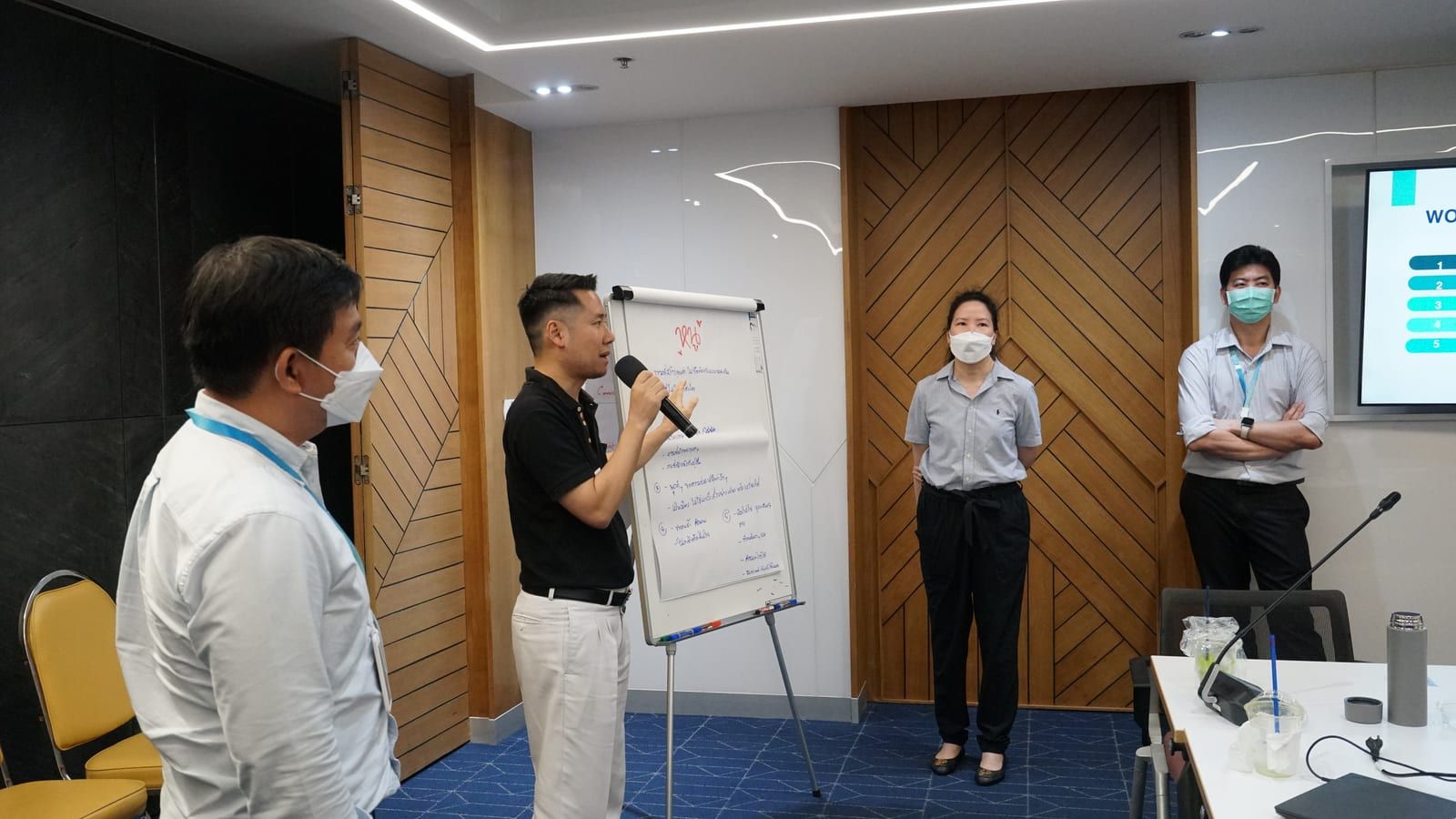 บรรยากาศห้องอบรมหลักสูตร Leading with Trust for High-Performance Teams