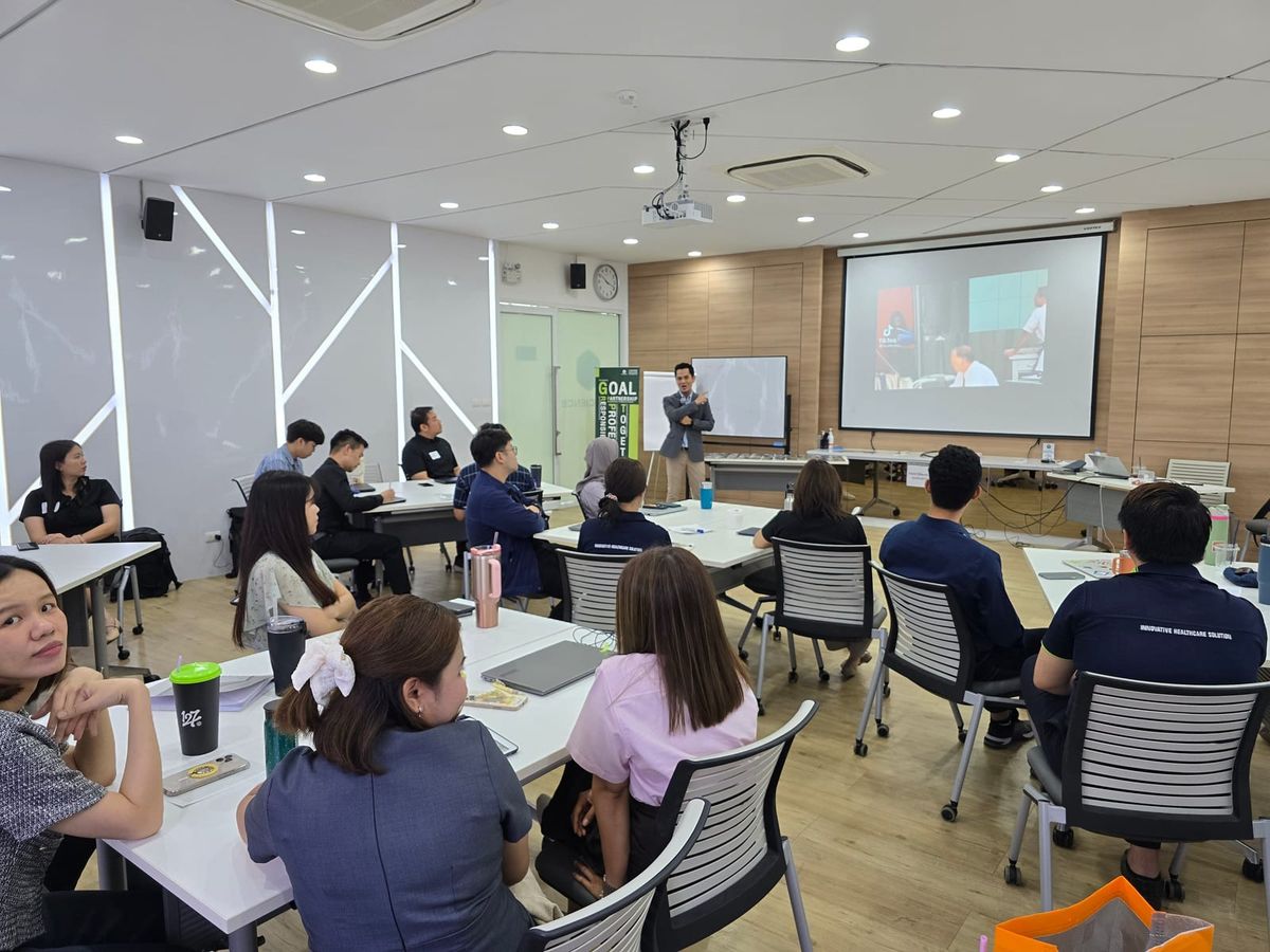 บรรยากาศห้องอบรมหลักสูตร The Psychology of High-Performance Leadership