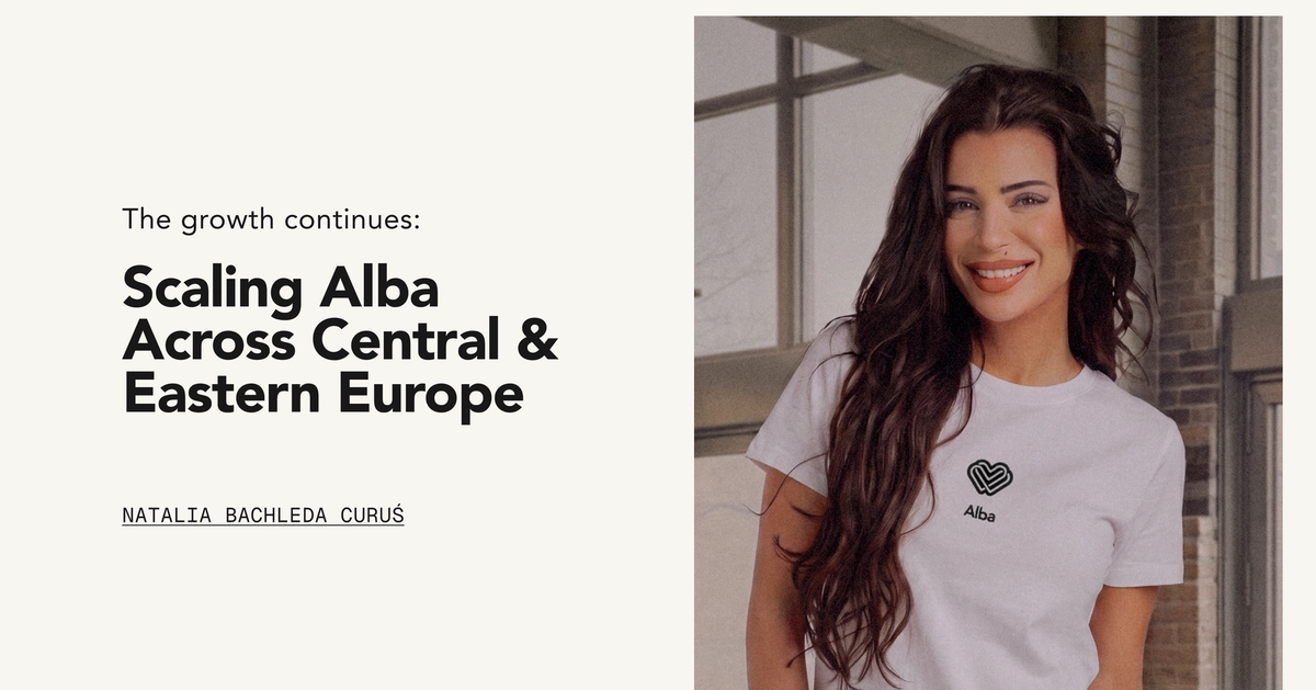 Alba Hires Natalia Bachleda Curuś to drive Central & Eastern Europe Expansion - article cover image