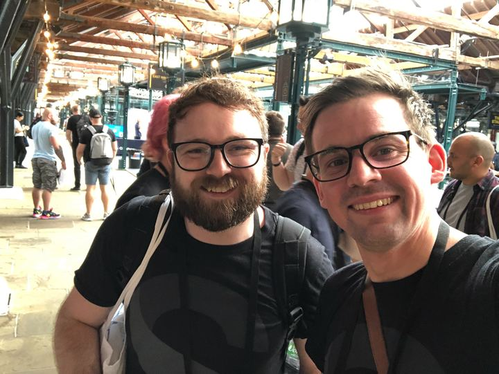 Jamie Bradley and Knut Melvær