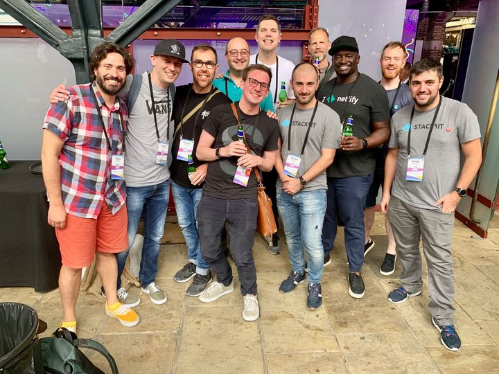 Régis, David, Frank, Dan, Knut, Phil, Simon, Christopher, Gerald, David, and Rodik