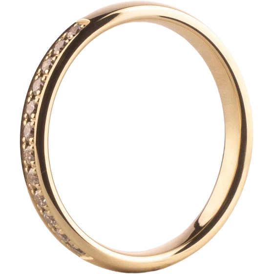Strukturierter Bandring aus 925er Silber