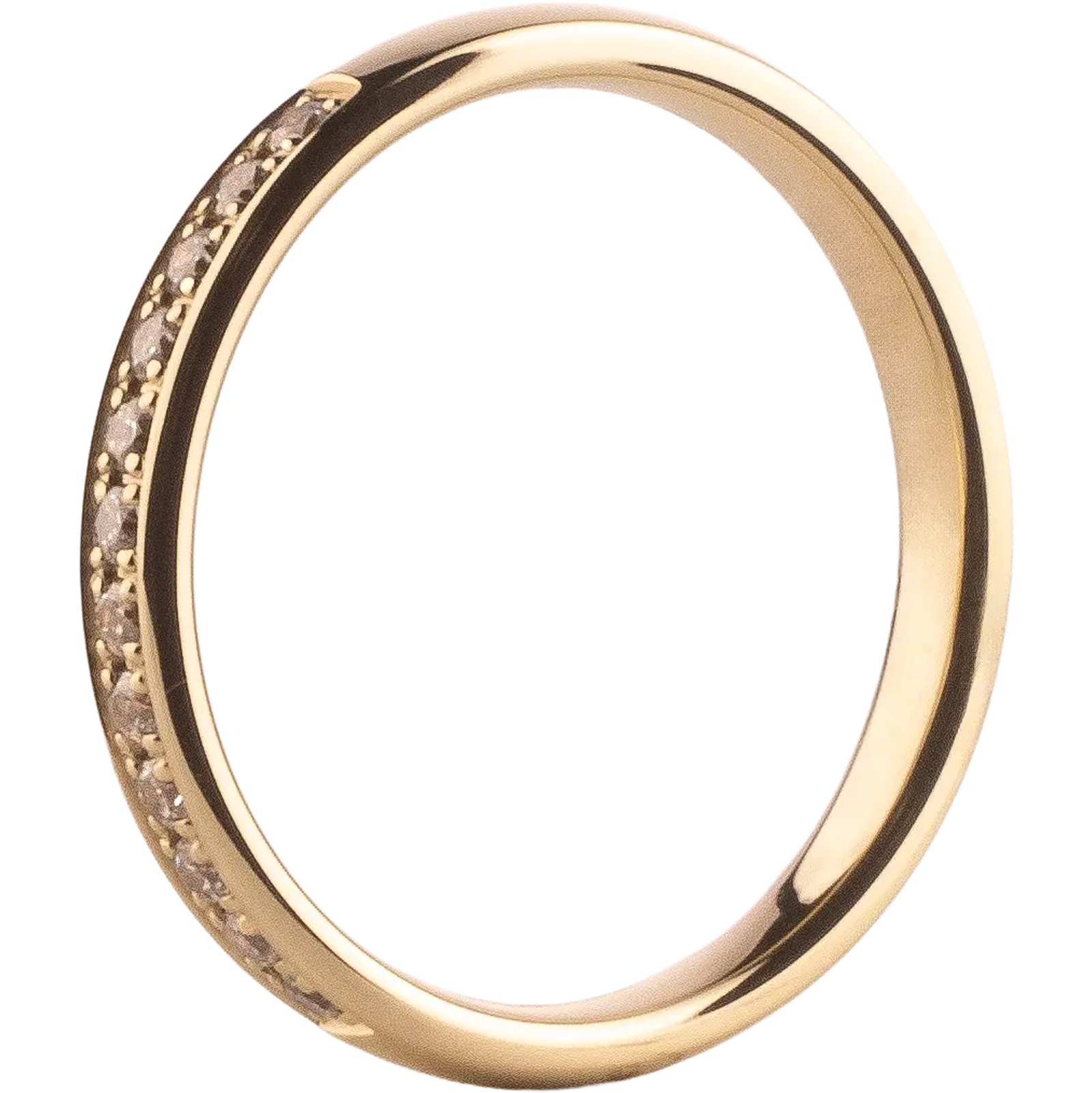 Strukturierter Bandring aus 925er Silber