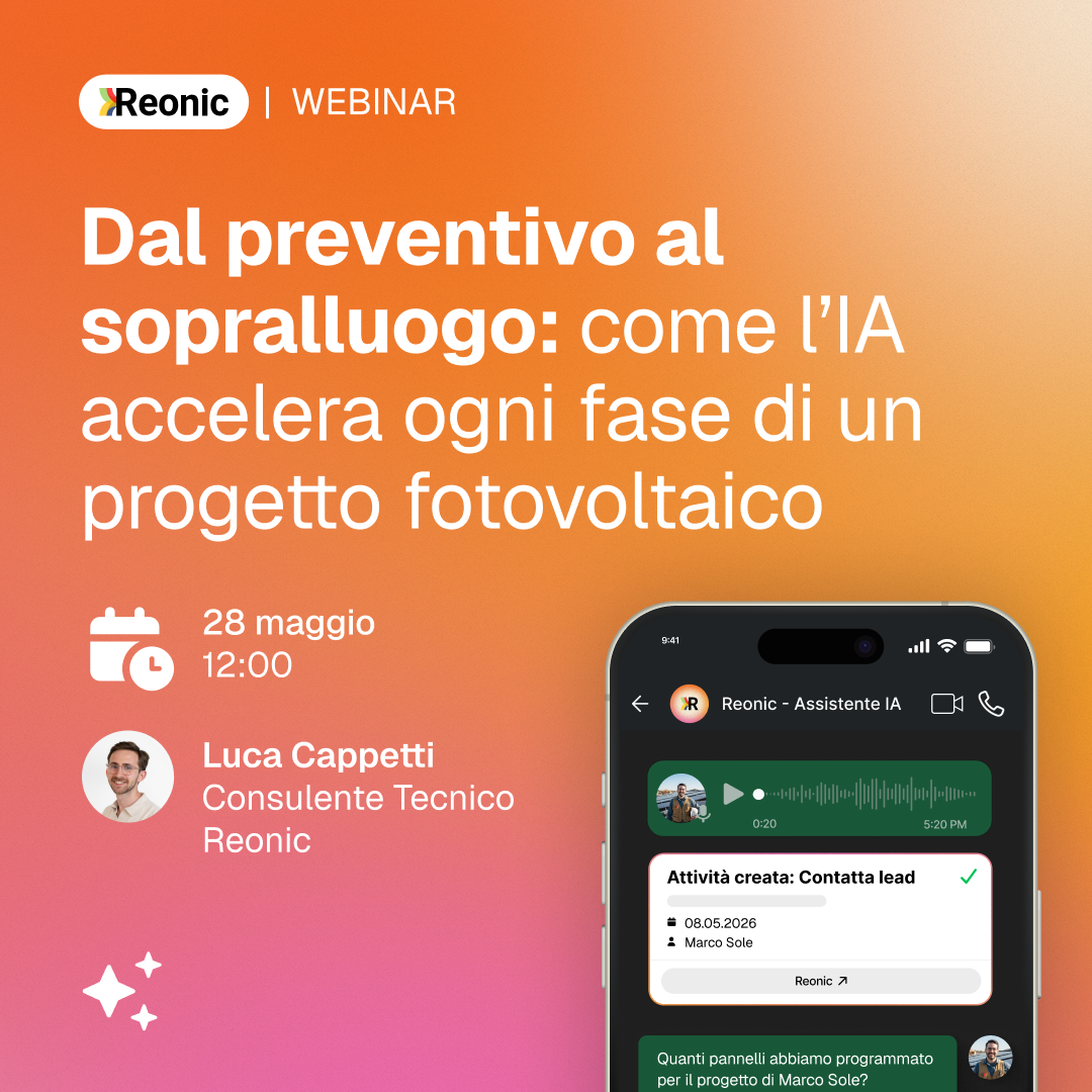 Dal preventivo al sopralluogo: come l’IA accelera ogni fase di un progetto fotovoltaico