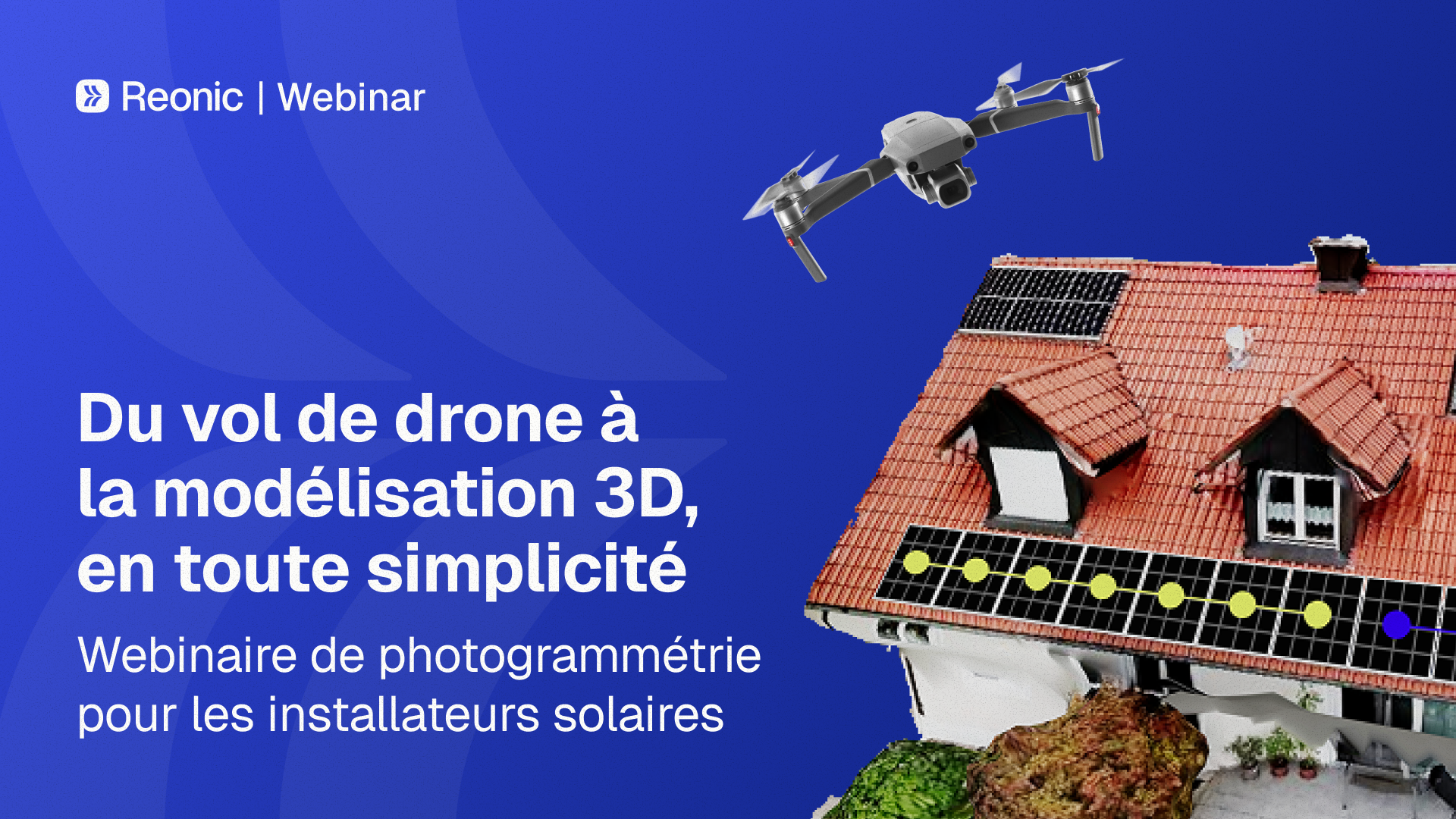 Générez des modèles 3D précis à partir de photos drone