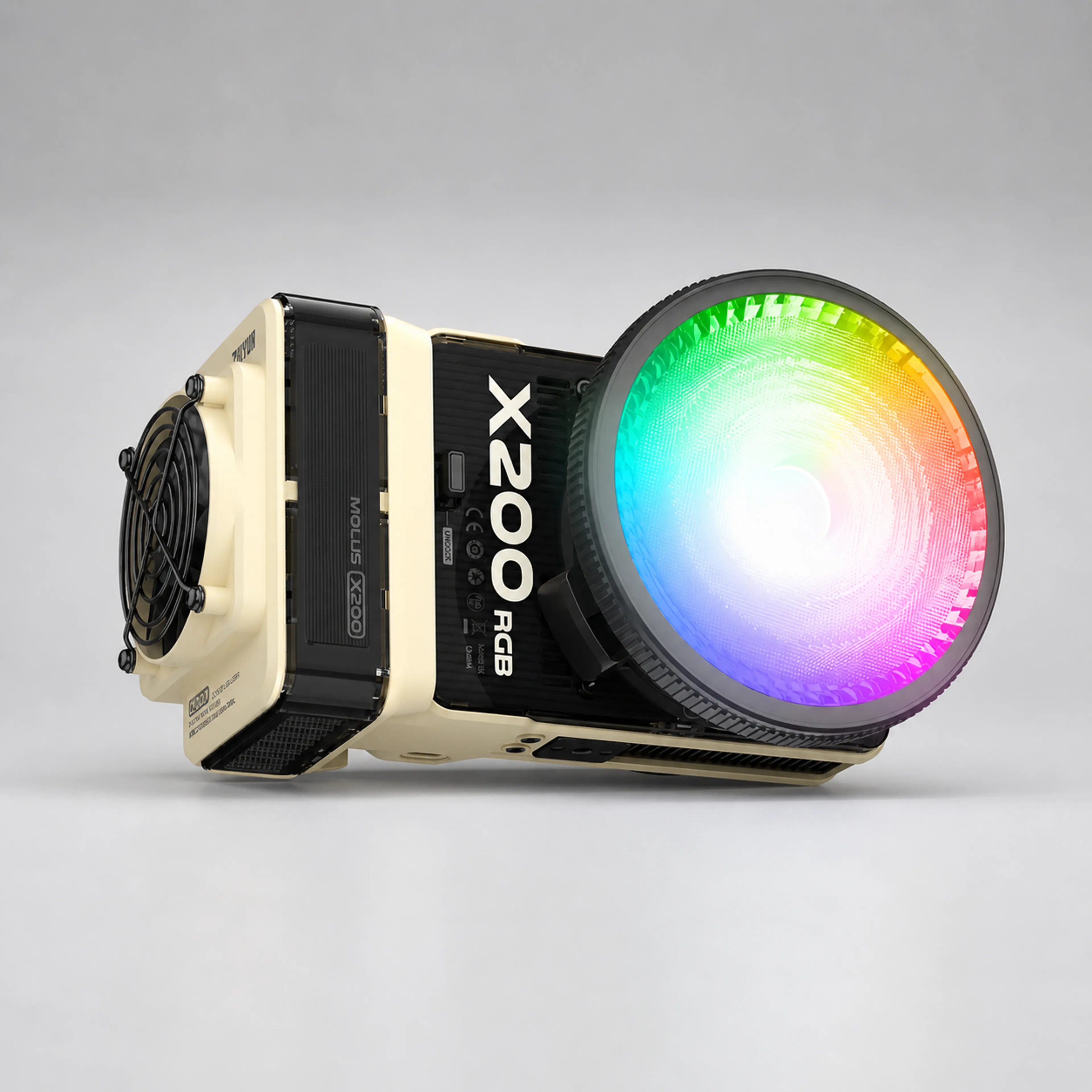 ZHIYUN MOLUS X200 RGB + fresnel