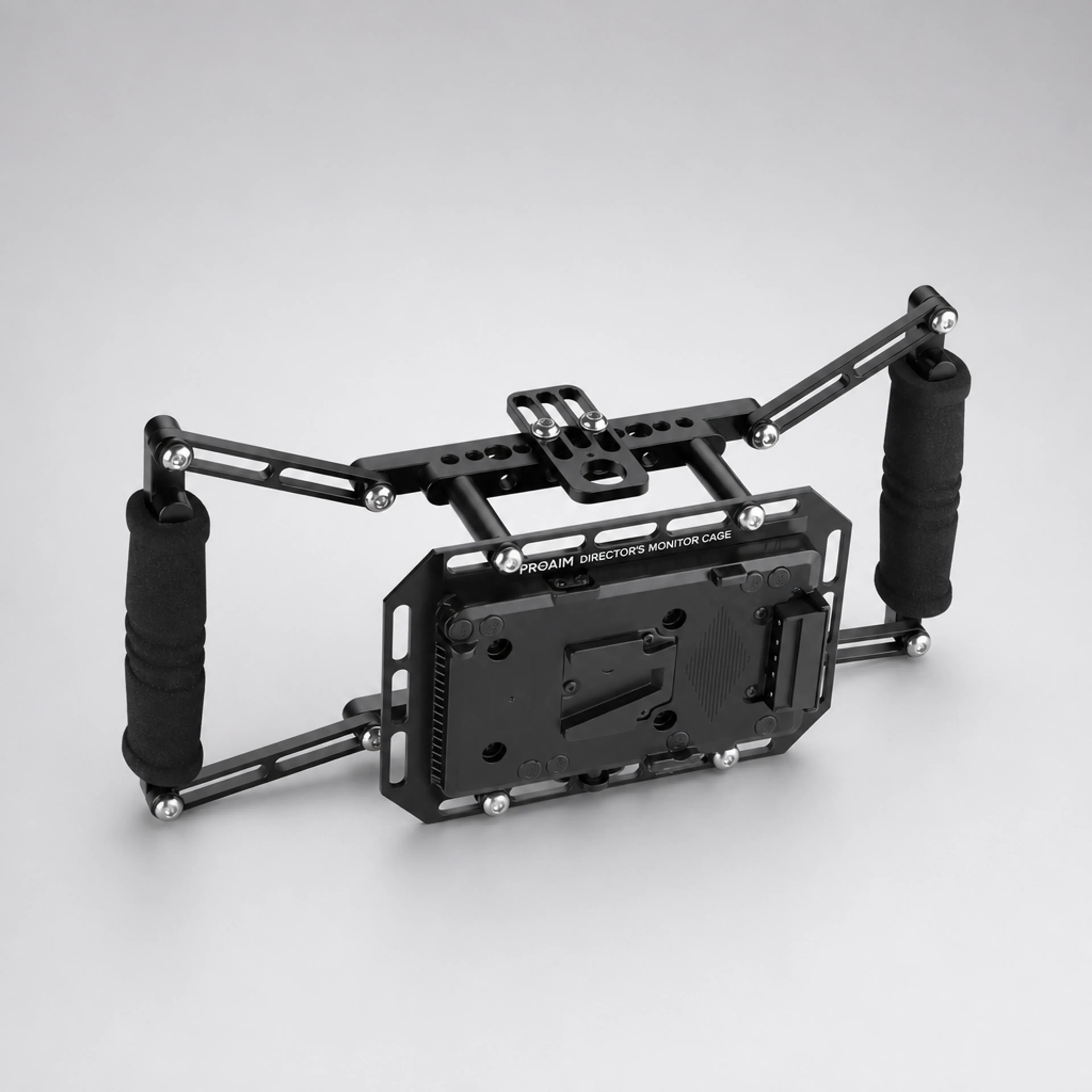 Portable monitor cage