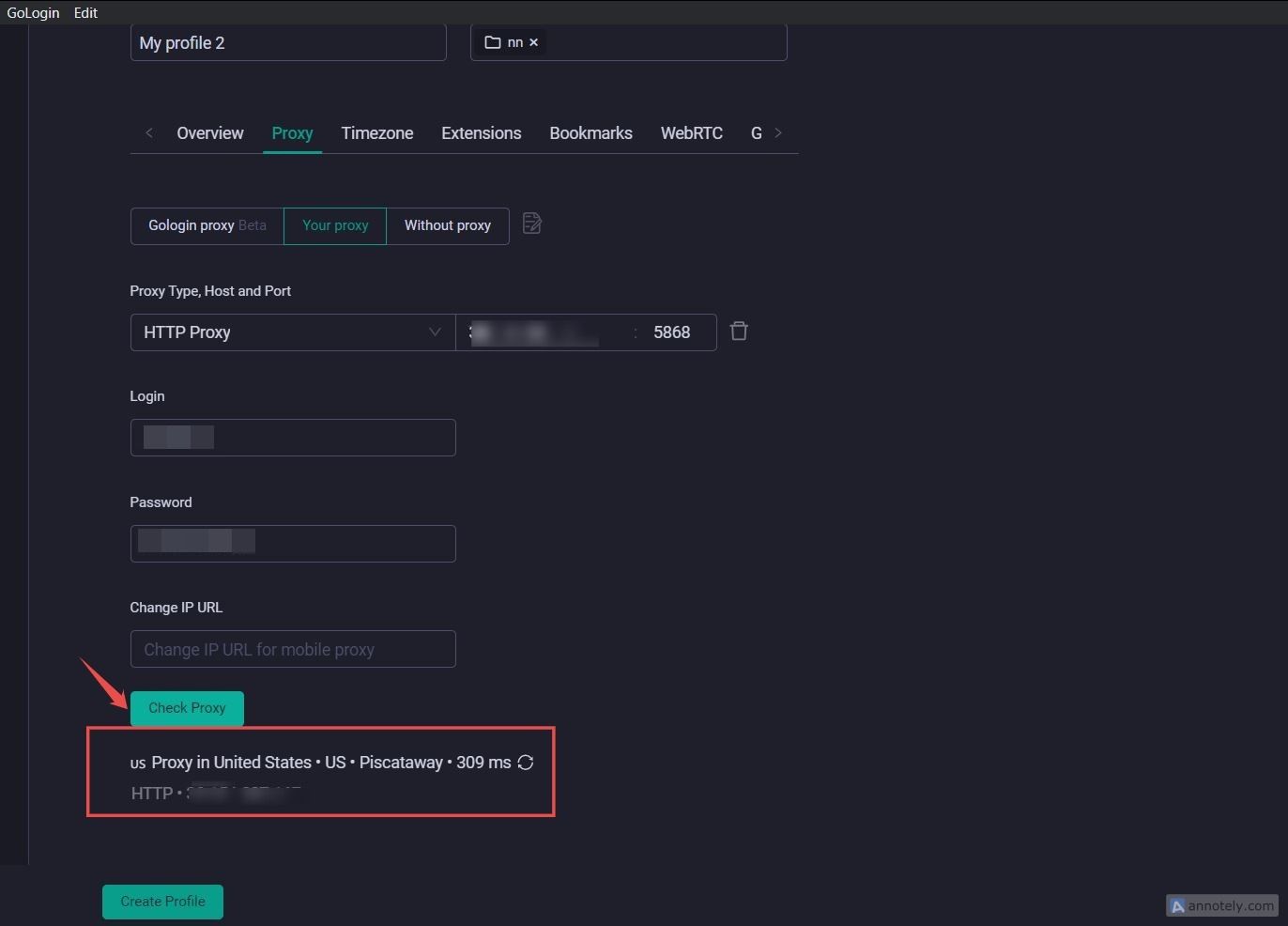 How to run a proxy check