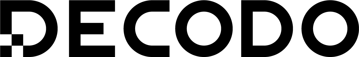 decodo logo black