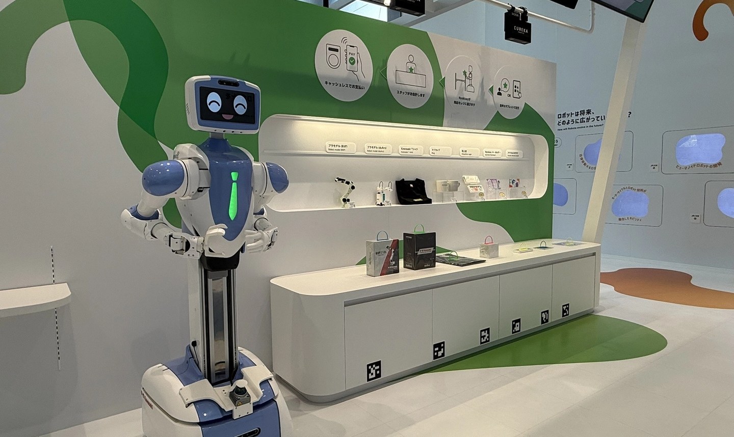 川崎重工のセミヒューマノイドロボット「Nyokkey」に「Eureka AI ビジョンシステム」を採用