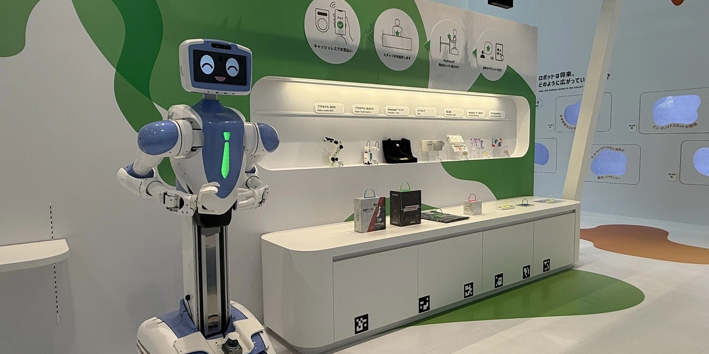 川崎重工のセミヒューマノイドロボット「Nyokkey」に「Eureka AI ビジョンシステム」を採用