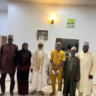 Meeting with Emir of Kano