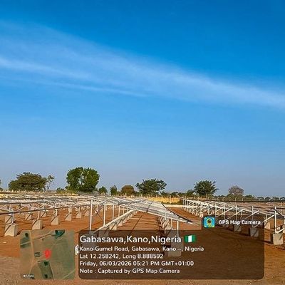Ballagaza Mounting Structure Completed
