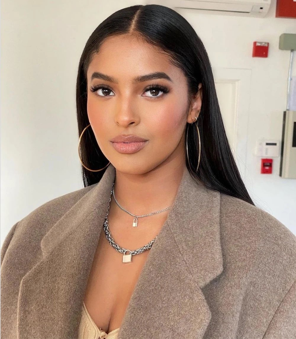 Kobe Bryant's daughter, Natalia Bryant, has revealed a new creative project with the Lakers.