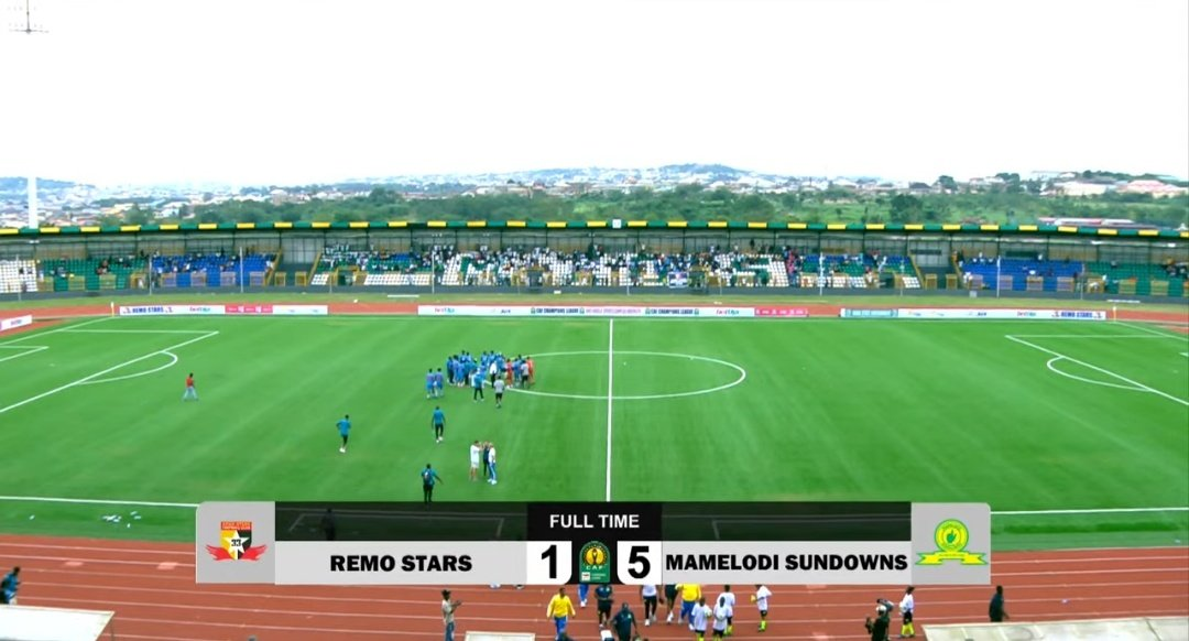 Sundowns Humble Remo Stars 5-1 in Abeokuta: A Stark Reality Check for Nigerian Champions