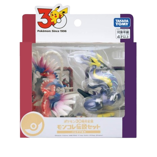 SET LEGENDARIOS PALDEA - 30TH ANIVERSARIO POKÉMON