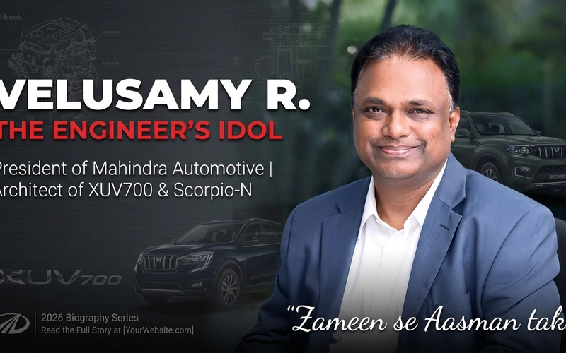 Velusamy R Biography: Mahindra President Behind Scorpio, XUV700 & EV Strategy