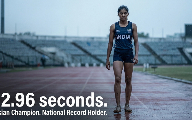 Who Is Jyothi Yarraji? Career, Records, Asian Titles and Olympic Performance 2025