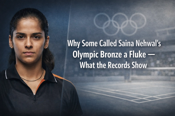 Why Some Called Saina Nehwal’s Olympic Bronze a Fluke — and What the Records Show