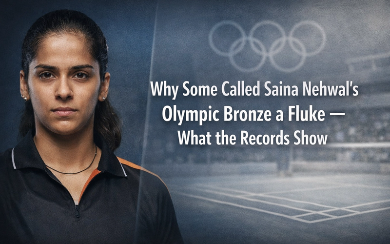 Why Some Called Saina Nehwal’s Olympic Bronze a Fluke — and What the Records Show