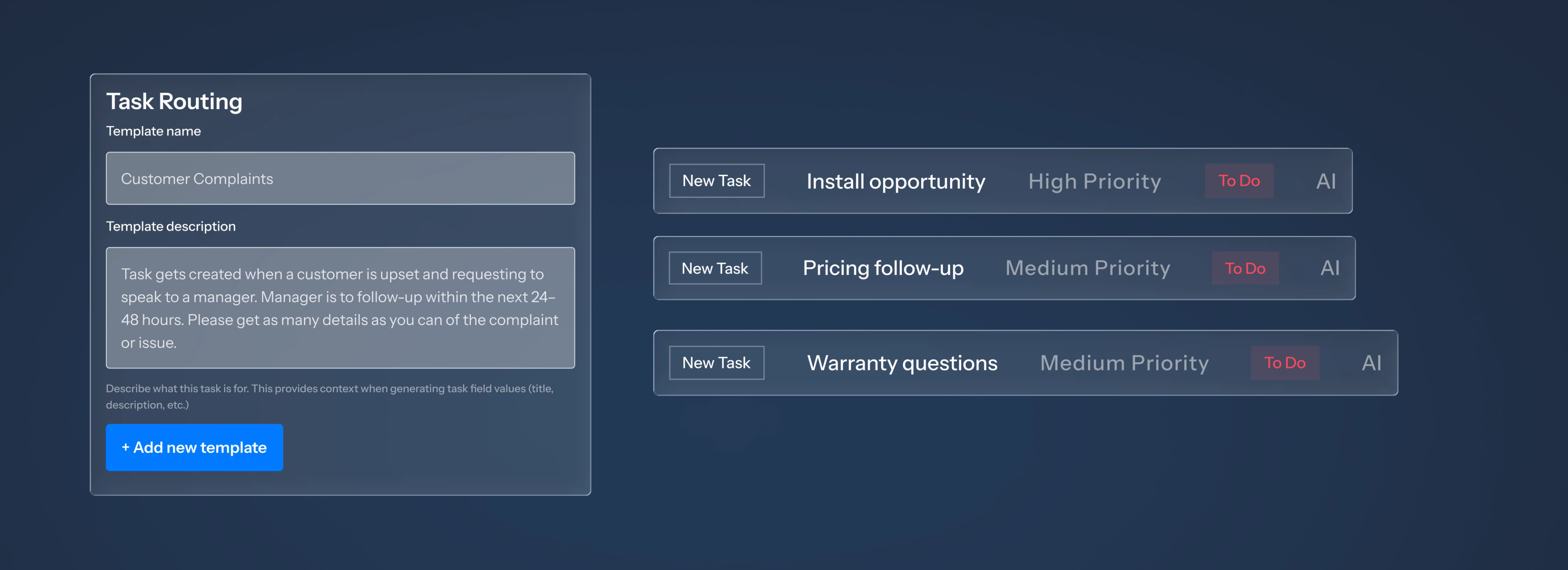 Tasks