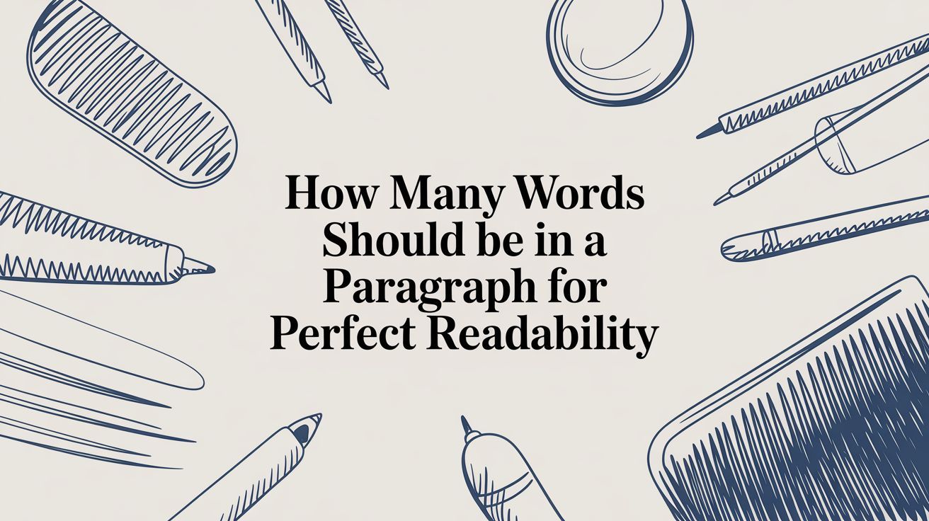 How Many Words Should Be in a Paragraph for Perfect Readability