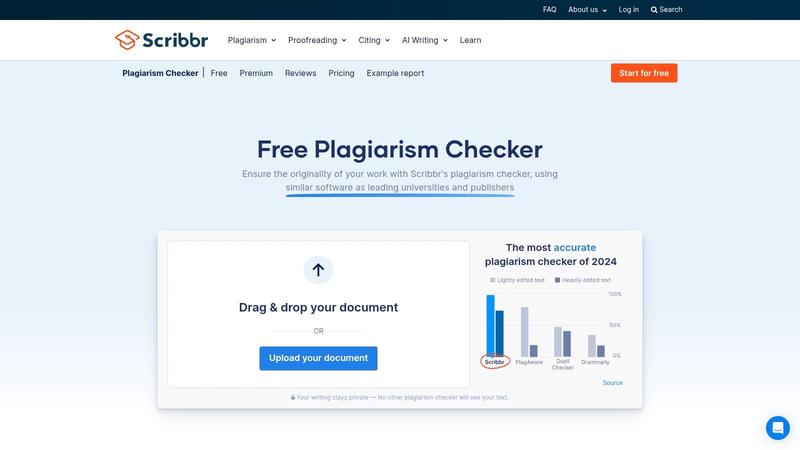 Scribbr (Turnitin-powered)