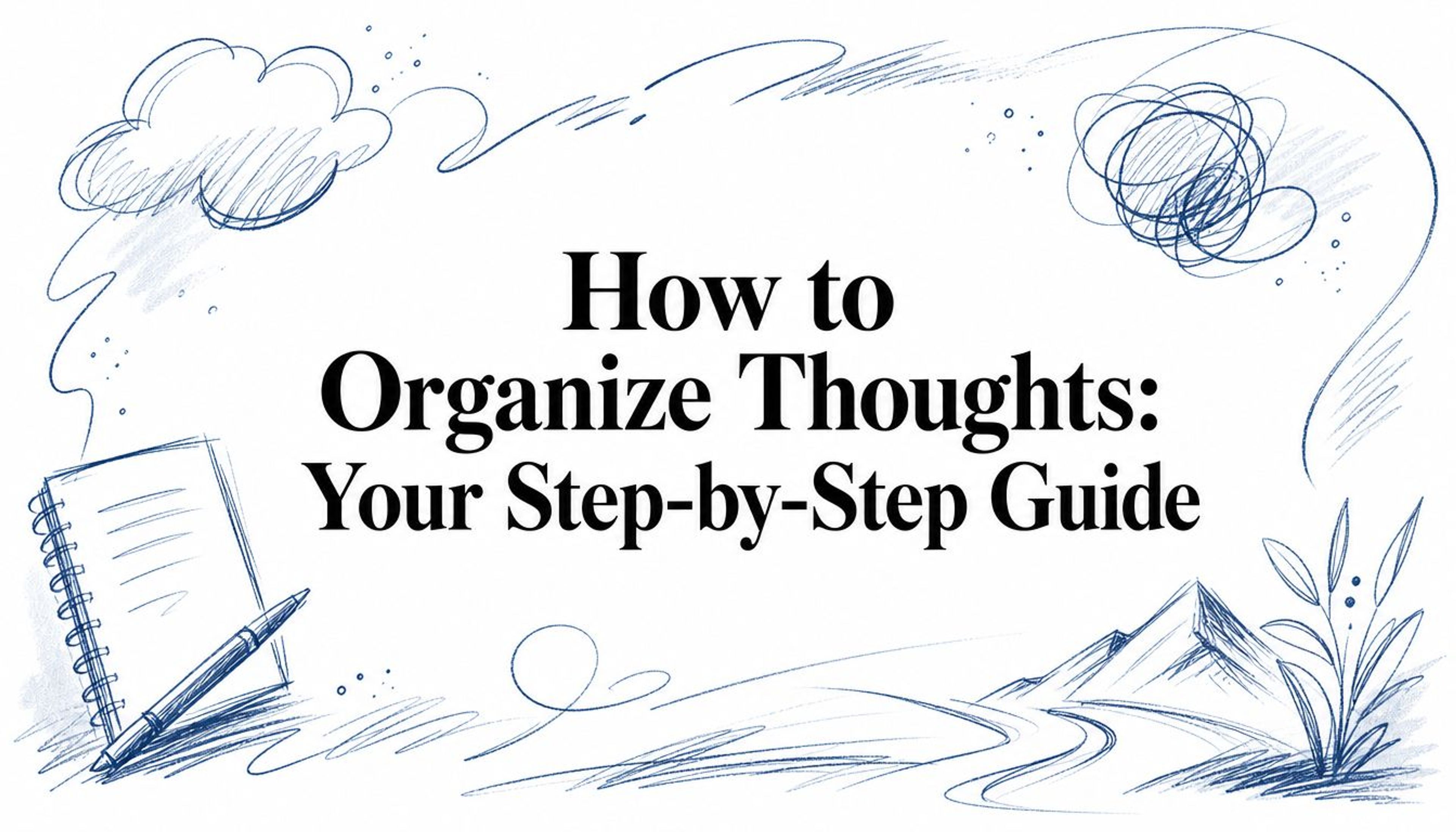 How to Organize Thoughts: Your Step-by-Step Guide