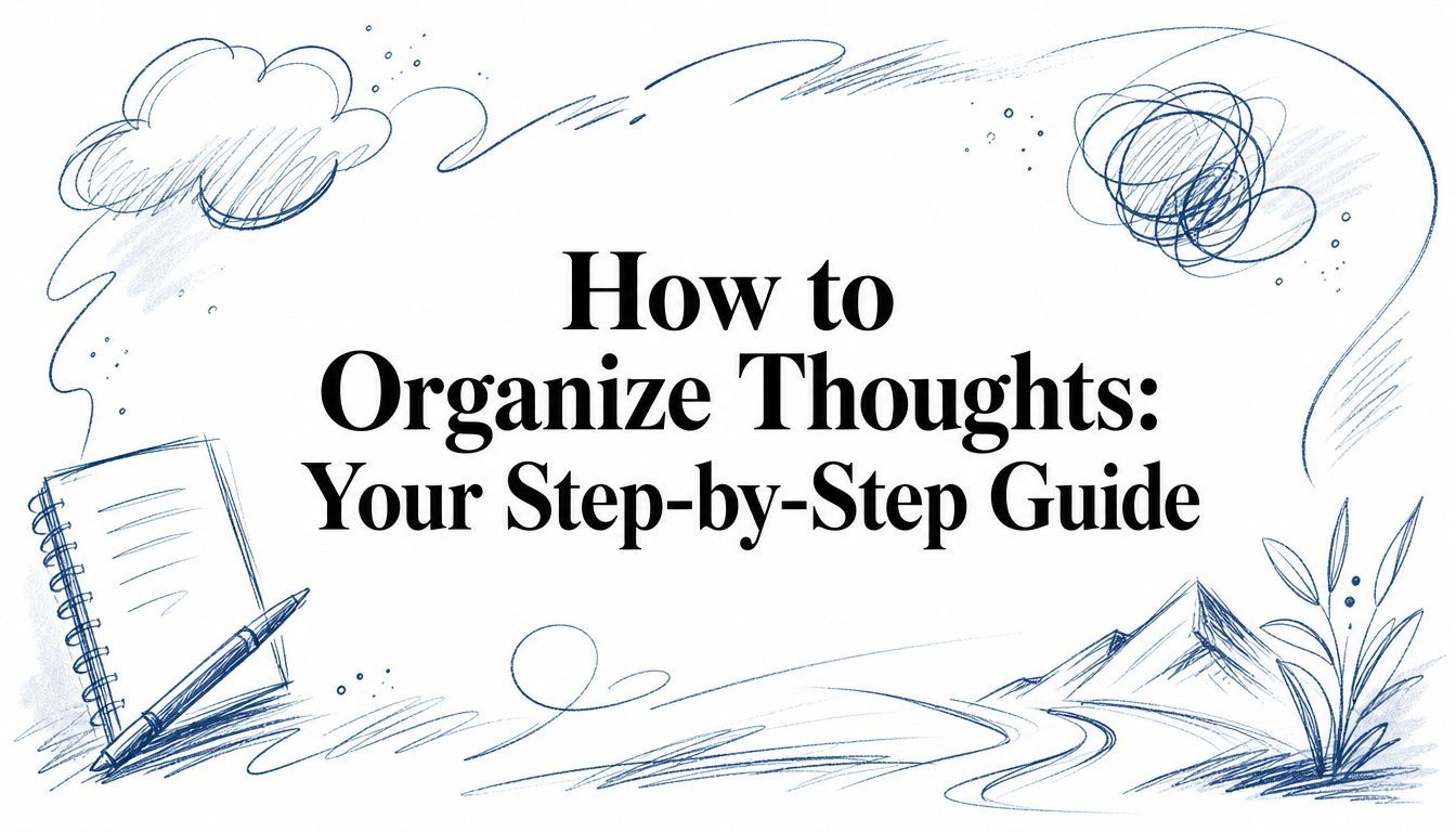 How to Organize Thoughts: Your Step-by-Step Guide