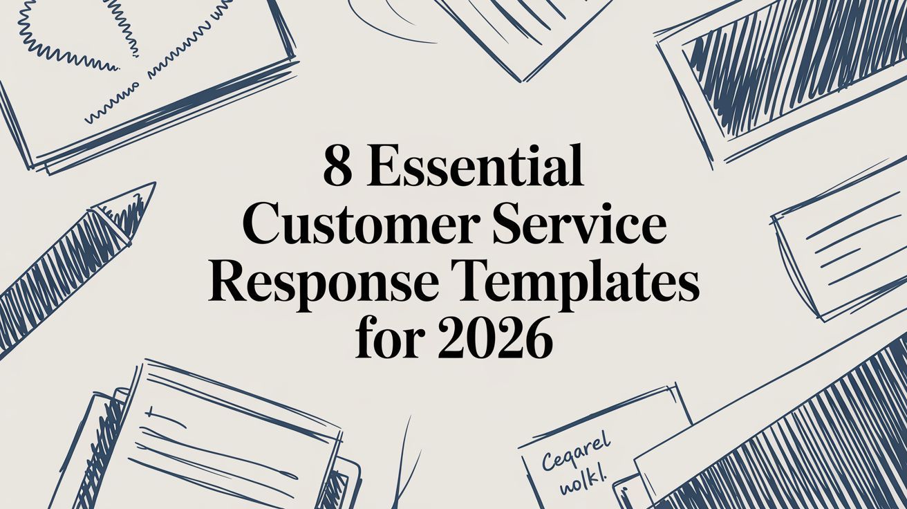 8 Essential Customer Service Response Templates for 2026