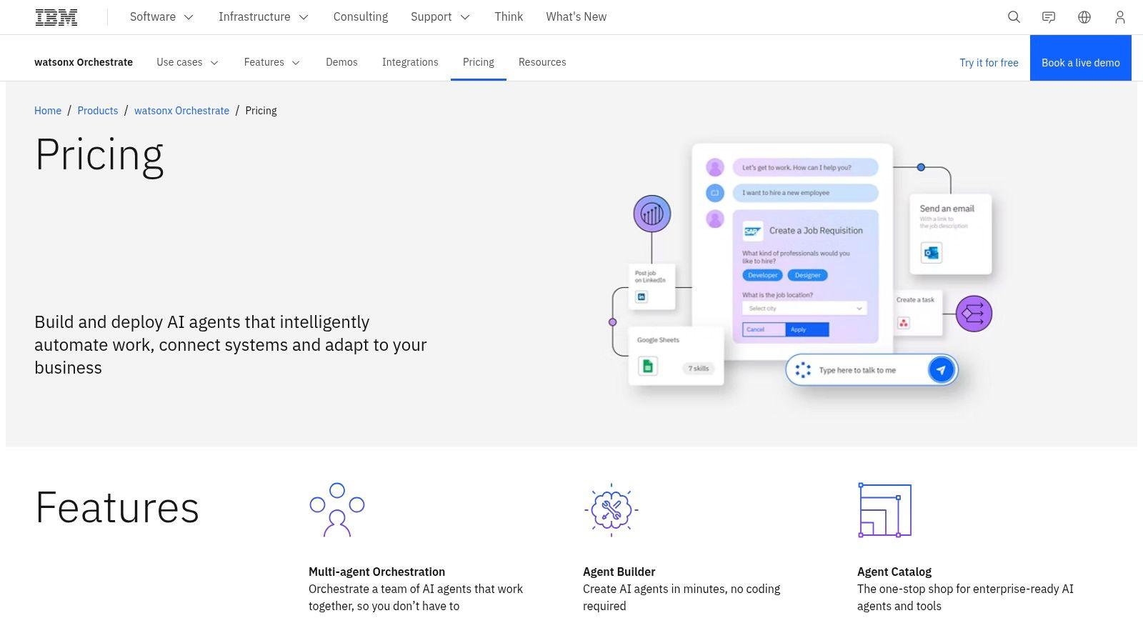 IBM watsonx (Assistant/Agents and watsonx.ai)